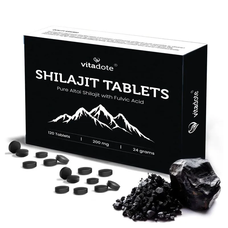 Vitadote Pure Shilajit Tablets 120 tablets