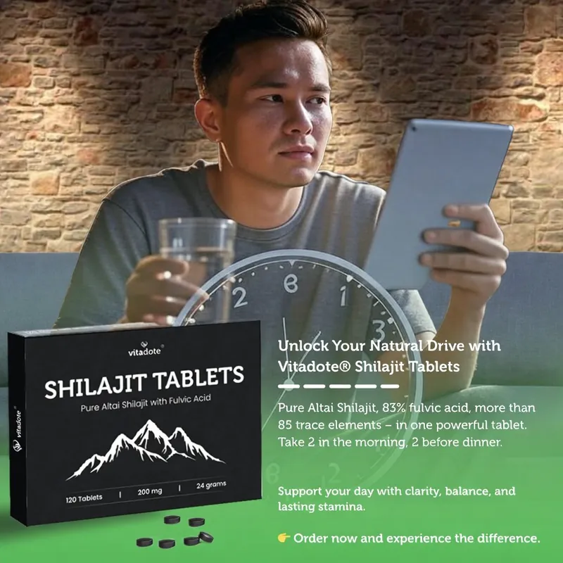 Altai Shilajit Daily Dose 400mg